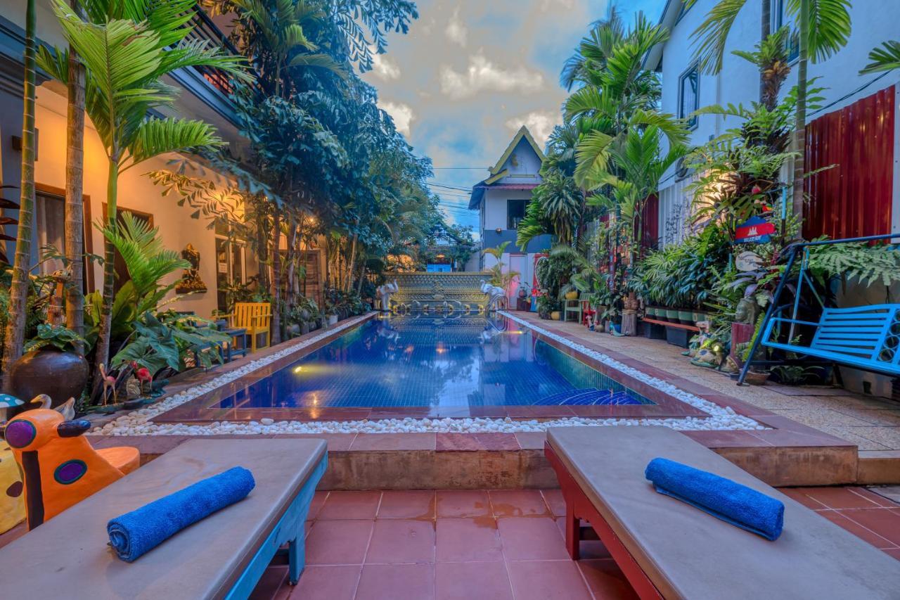 Asanak D'Angkor Boutique Hotel Siem Reap Exterior foto