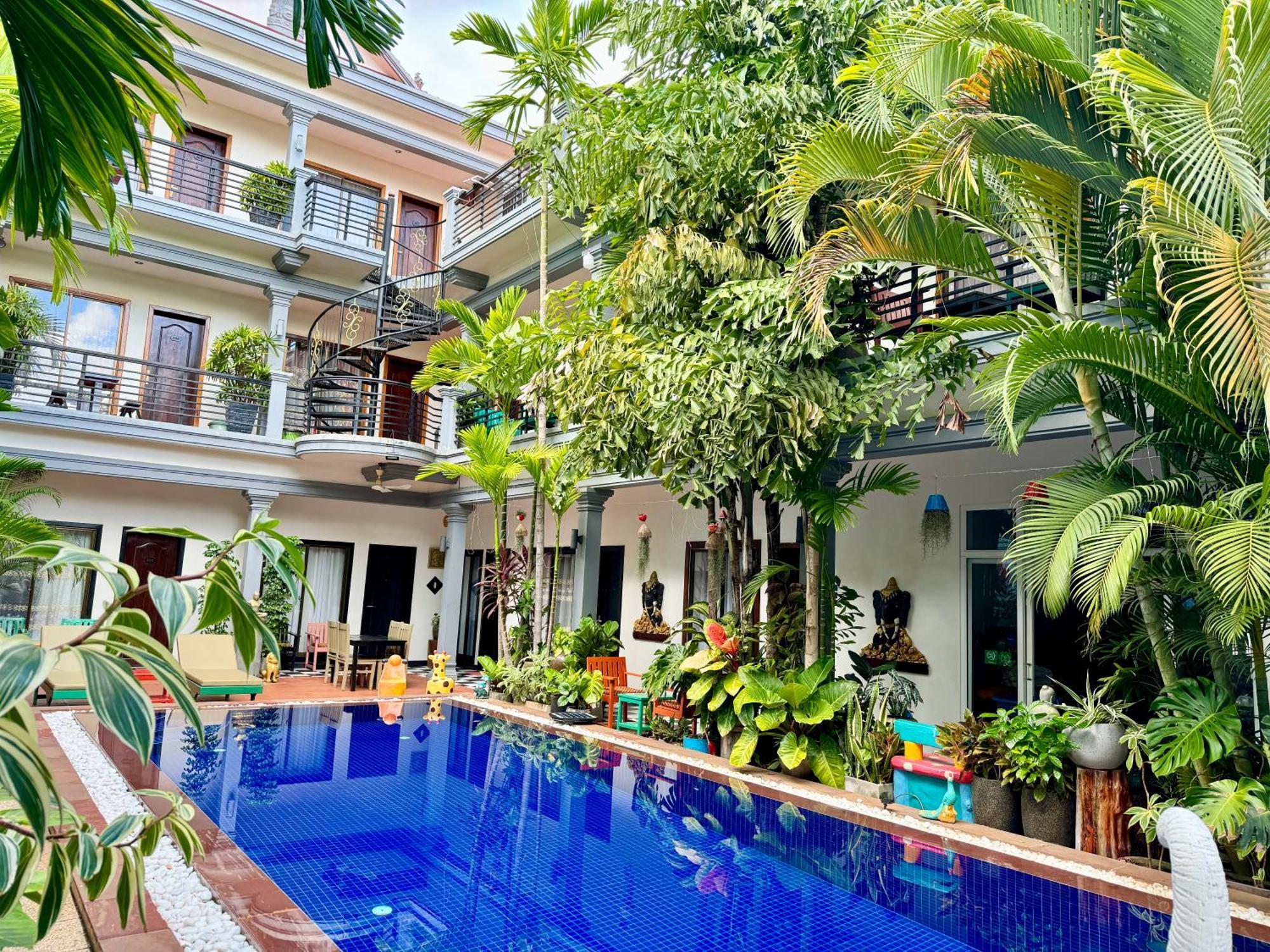 Asanak D'Angkor Boutique Hotel Siem Reap Exterior foto