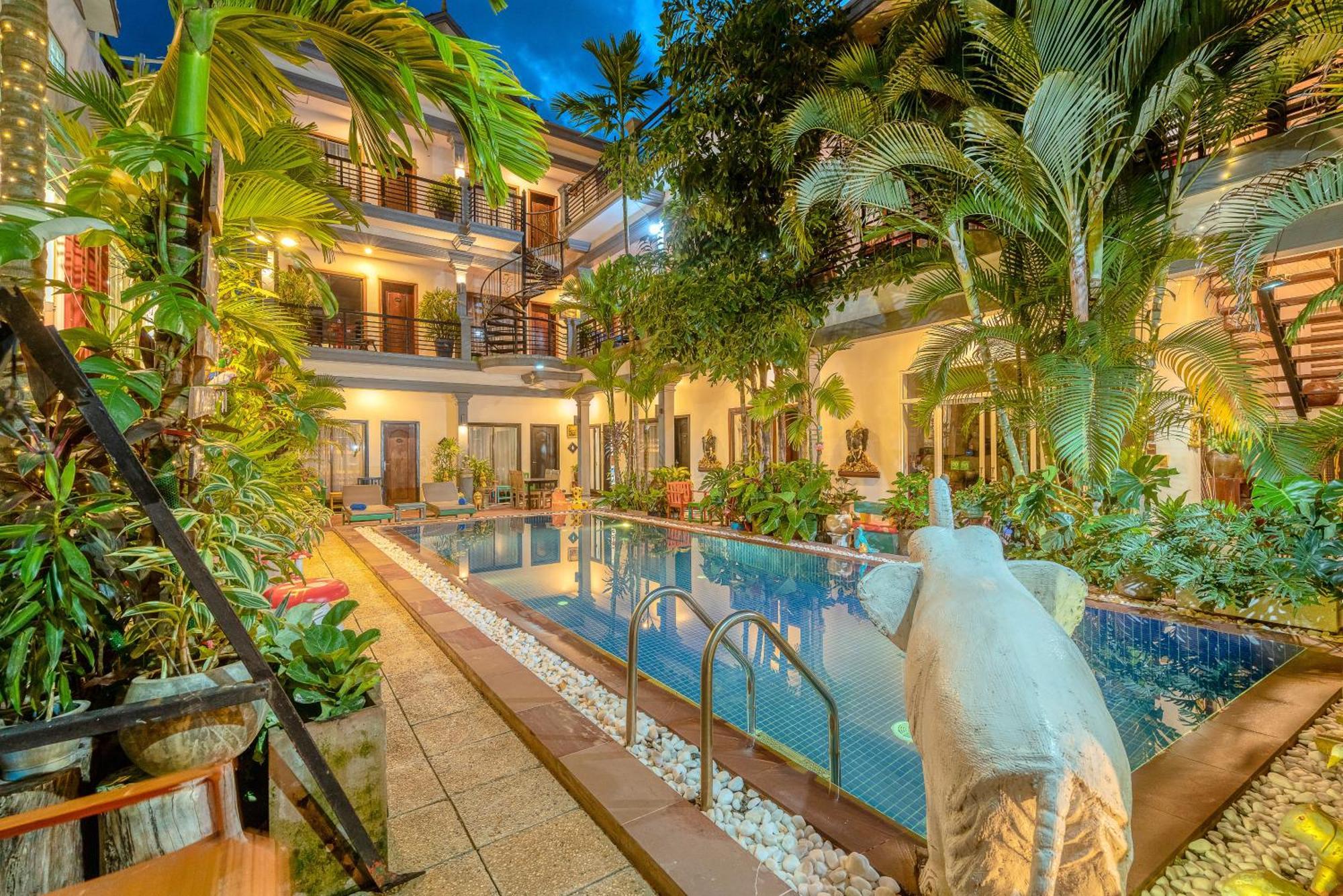 Asanak D'Angkor Boutique Hotel Siem Reap Exterior foto