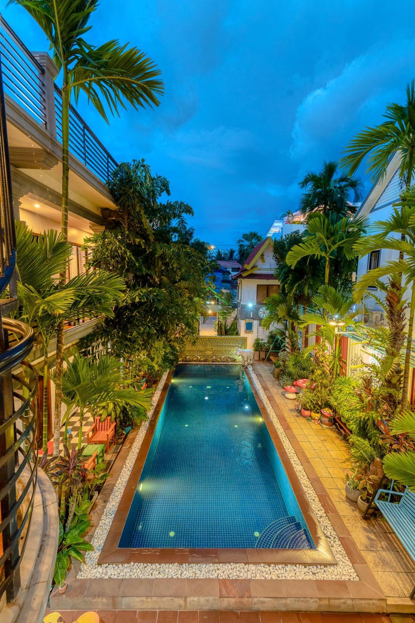 Asanak D'Angkor Boutique Hotel Siem Reap Exterior foto