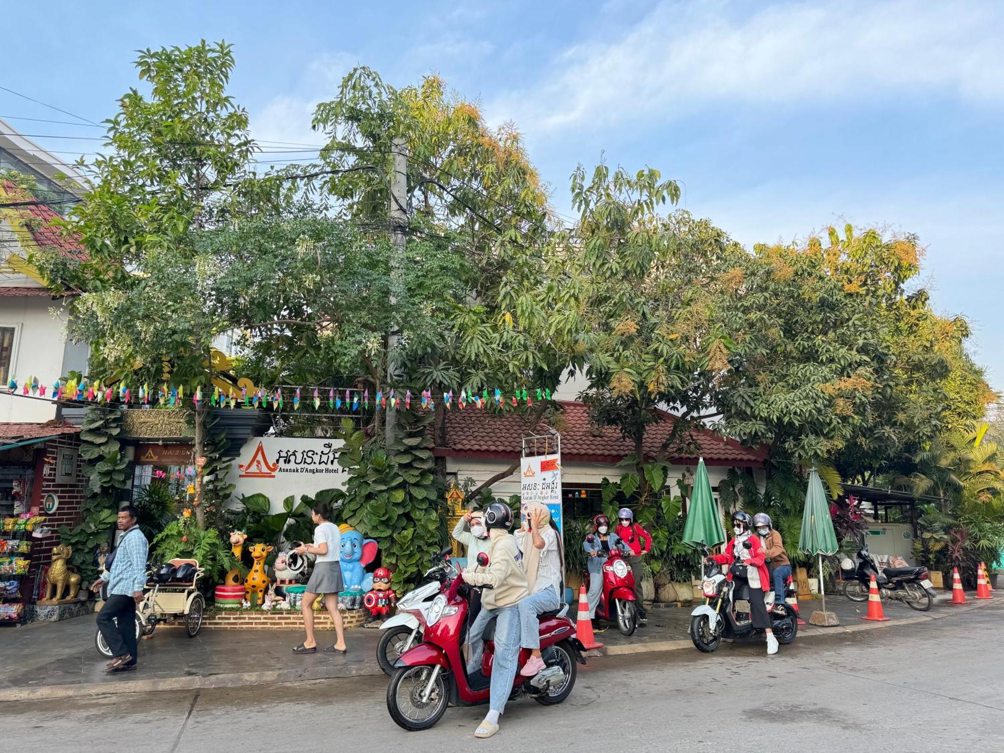 Asanak D'Angkor Boutique Hotel Siem Reap Exterior foto